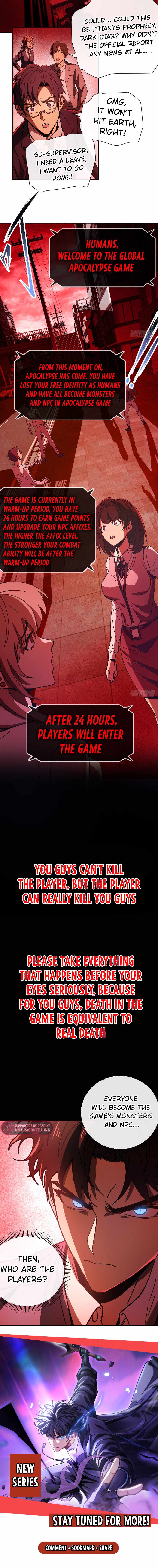 Player Elimination Plan! When Anomalies Descend Upon The Human World Chapter 0 4